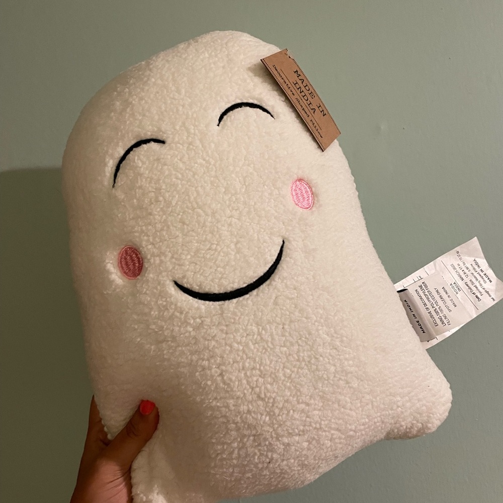 Plush Ghost Pillow NWT